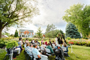 Wedding at Garten Marketplatz Perennial Farms in Byron