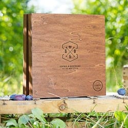 albums wood wedding album