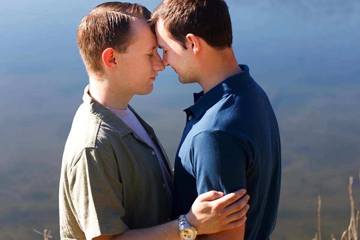 same-sex-engagement-session-chester-woods-park-eyota,-mn