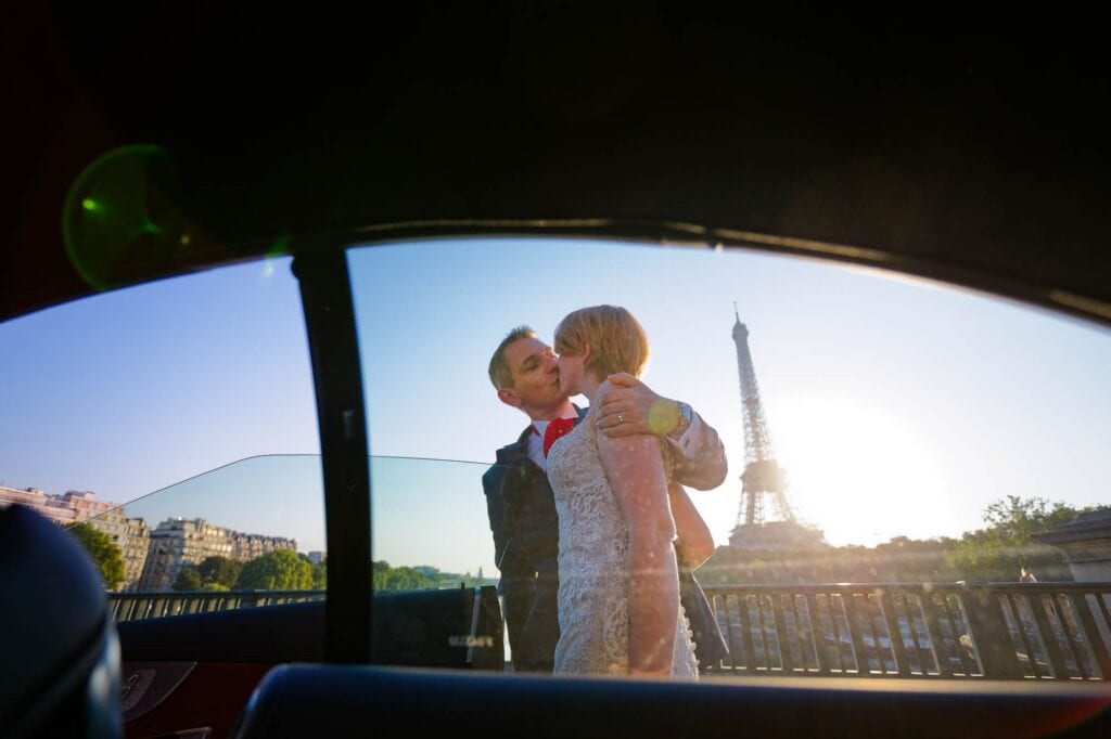 a morning kiss in paris