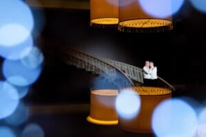 calhoun beach club minneapolis wedding creative stairs