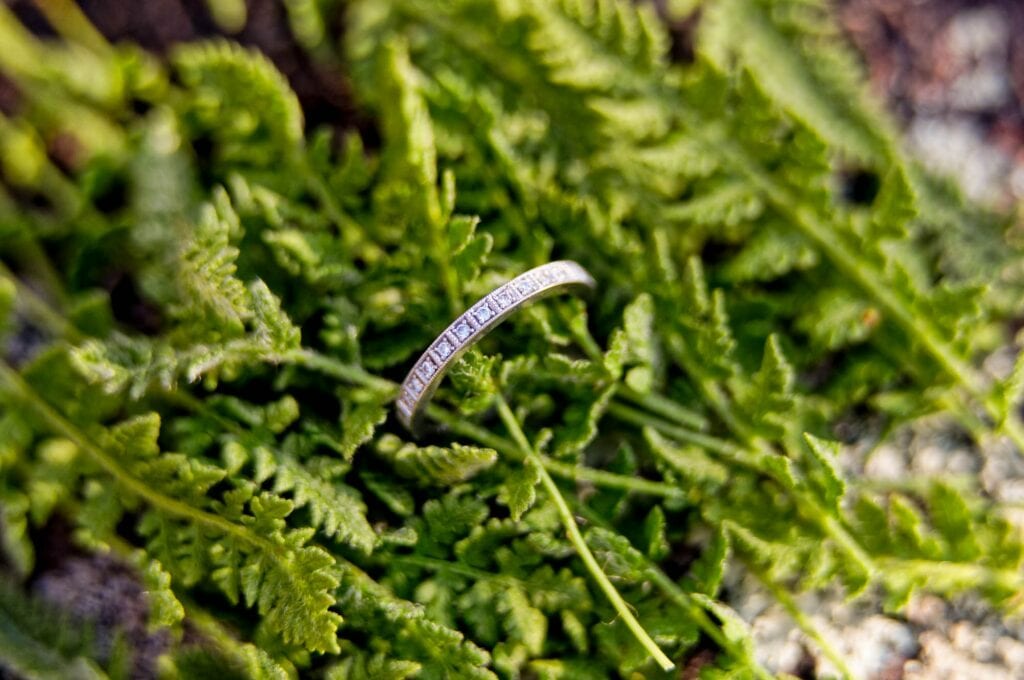 pre wedding session detail of ring