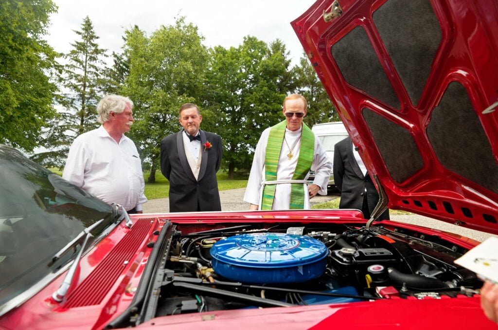 fashion pastor loving big cars