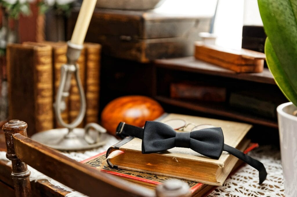 bow tie still life image