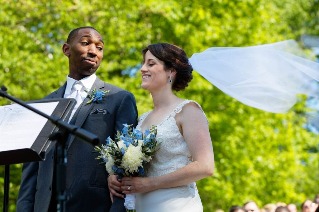 winds in the wedding veil