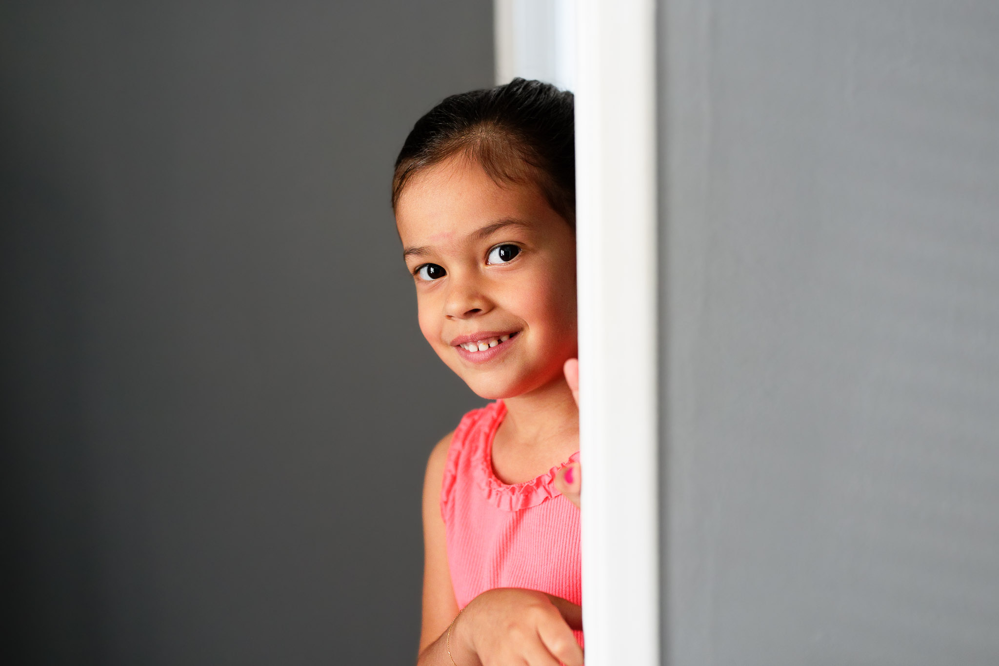 Child Watches Bride Like Princess During Wedding Preparations