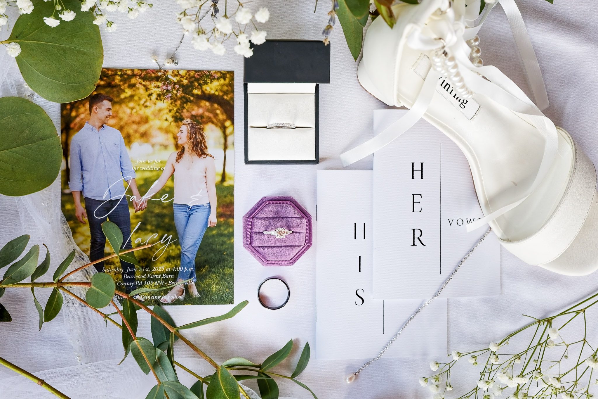 Wedding Details Bearwood Event Barn Byron Minnesota
