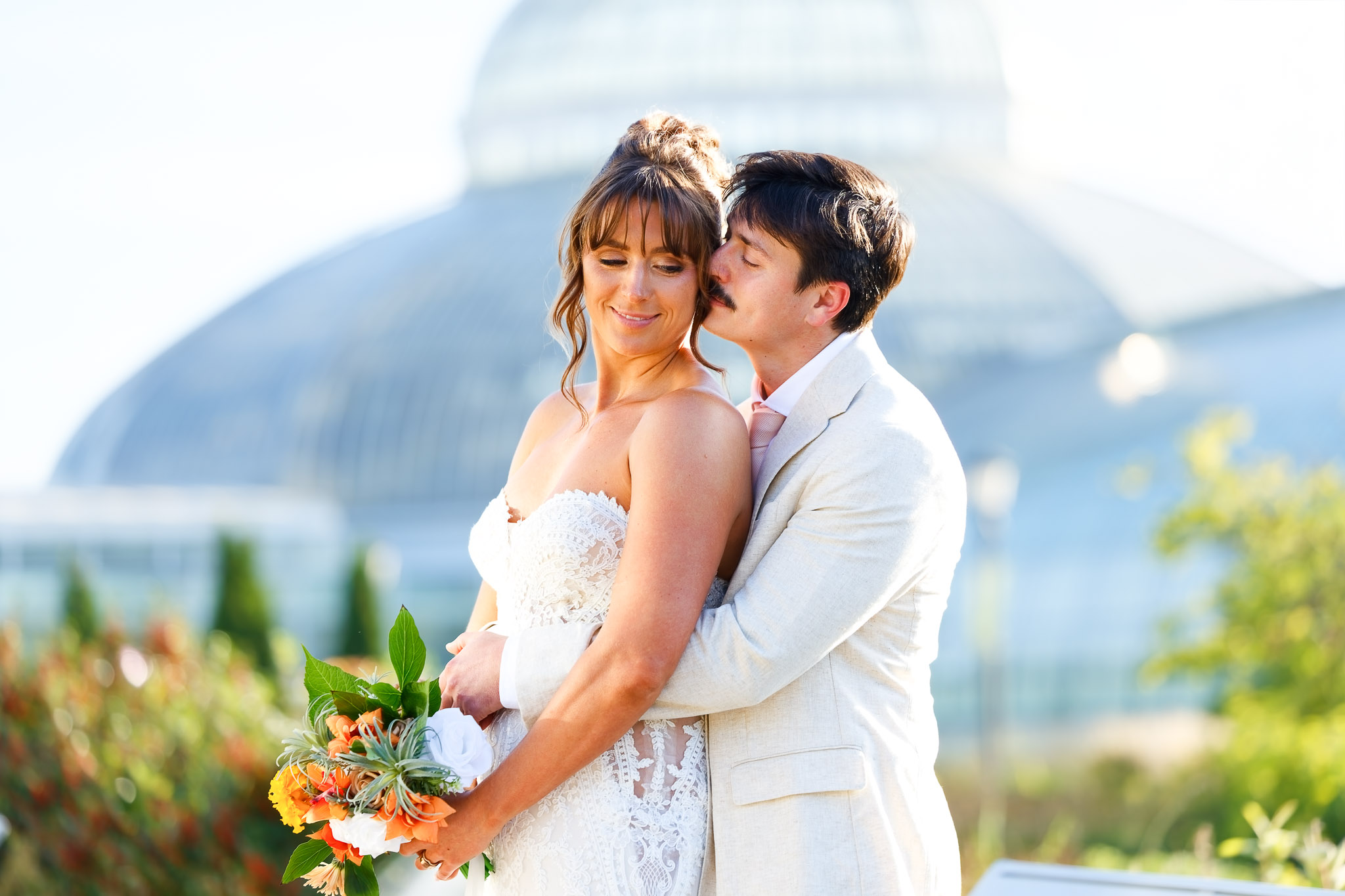 Como Conservatory Wedding Photos St Paul Minnesota