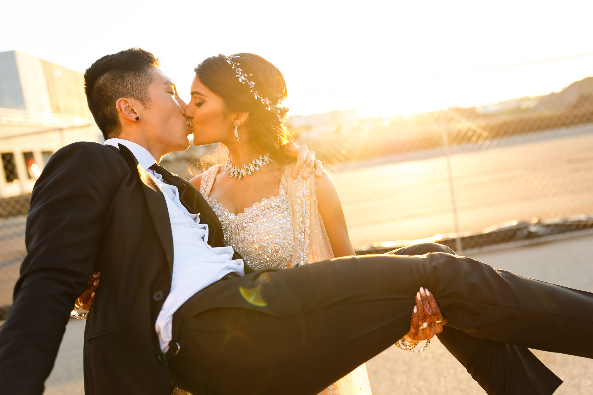 Romantic Couple Portraits at Hyatt Regency Bloomington Wedding