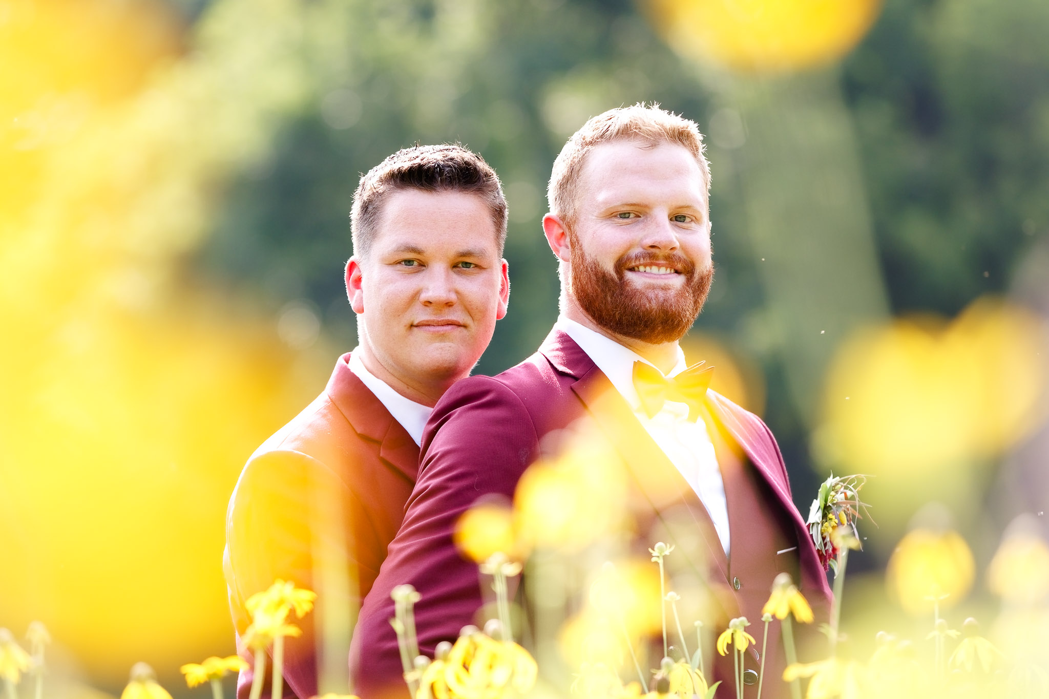 Same-Sex Wedding Photos Whitewater State Park Altura MN