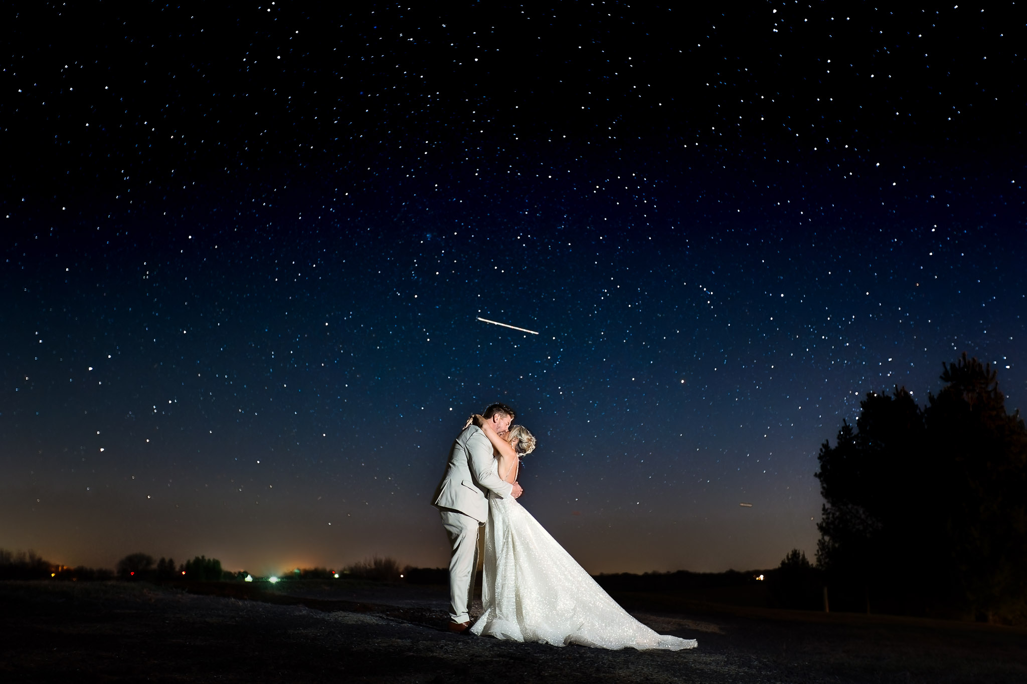 Starlit Vows Renewal at Pond View Barn Pine Island Minnesota