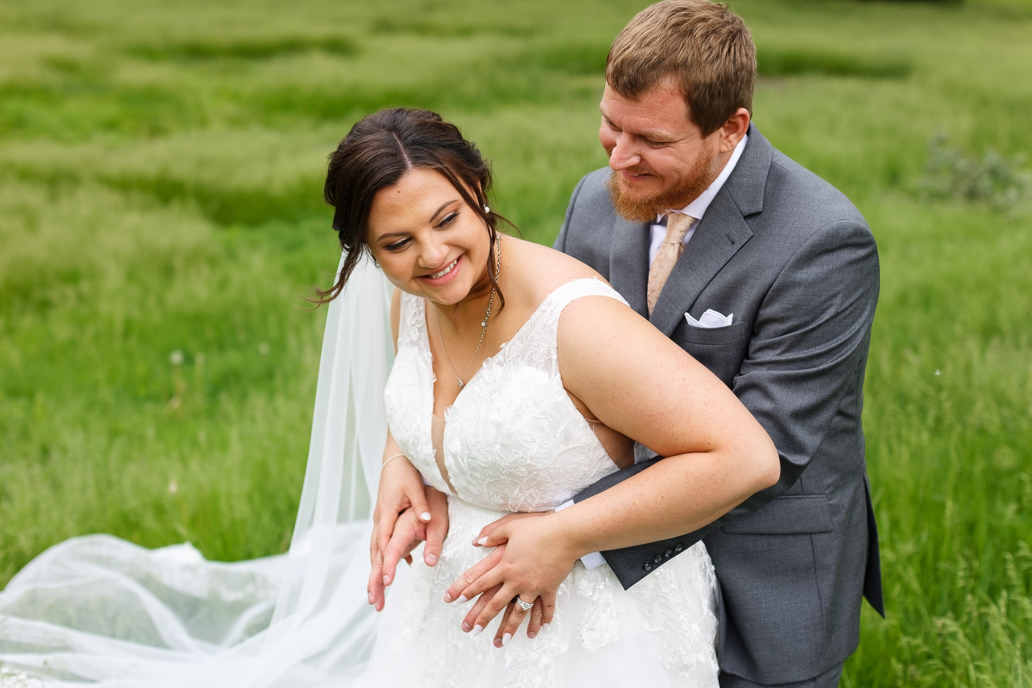 Wedding Couple Portraits La Crescent Area Event Center MN