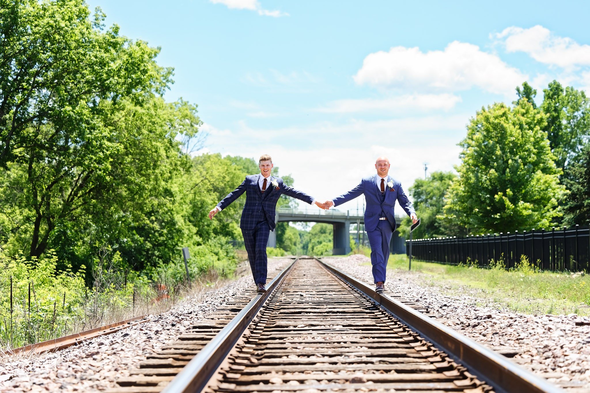 Same-Sex Wedding Portraits Faribault MN - The 3 Ten Event Venue