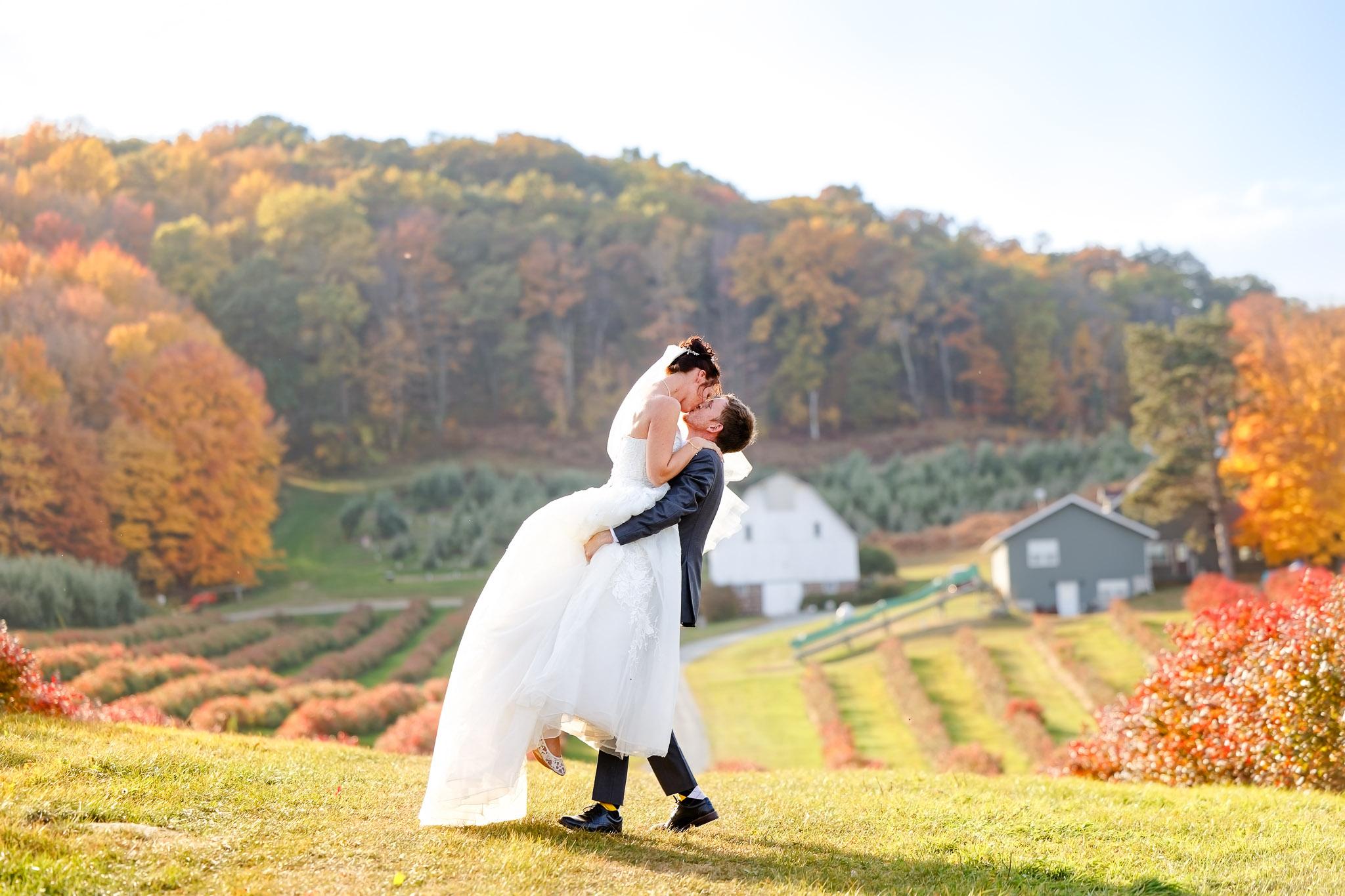 Autumn Wedding Photography Black River Falls Wisconsin