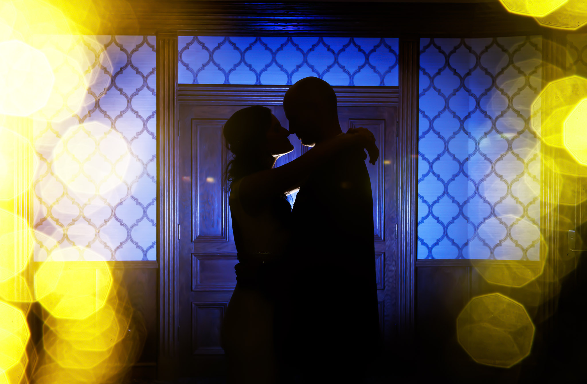 Creative Wedding Silhouette at Saint James Hotel Redwing