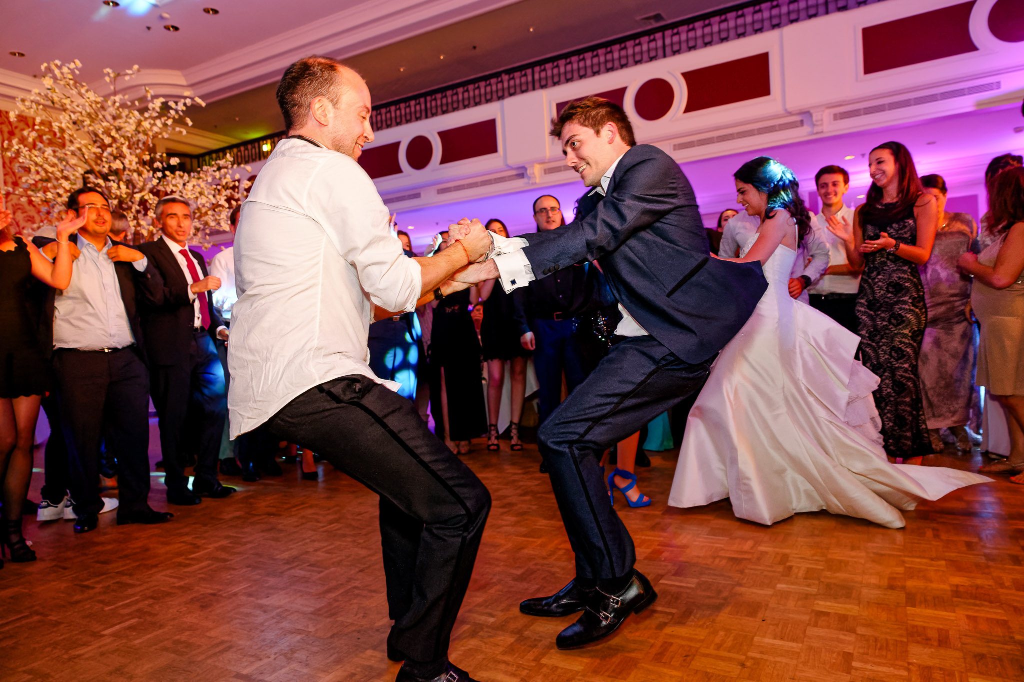 Traditional Jewish Wedding Dance at Reception Celebration