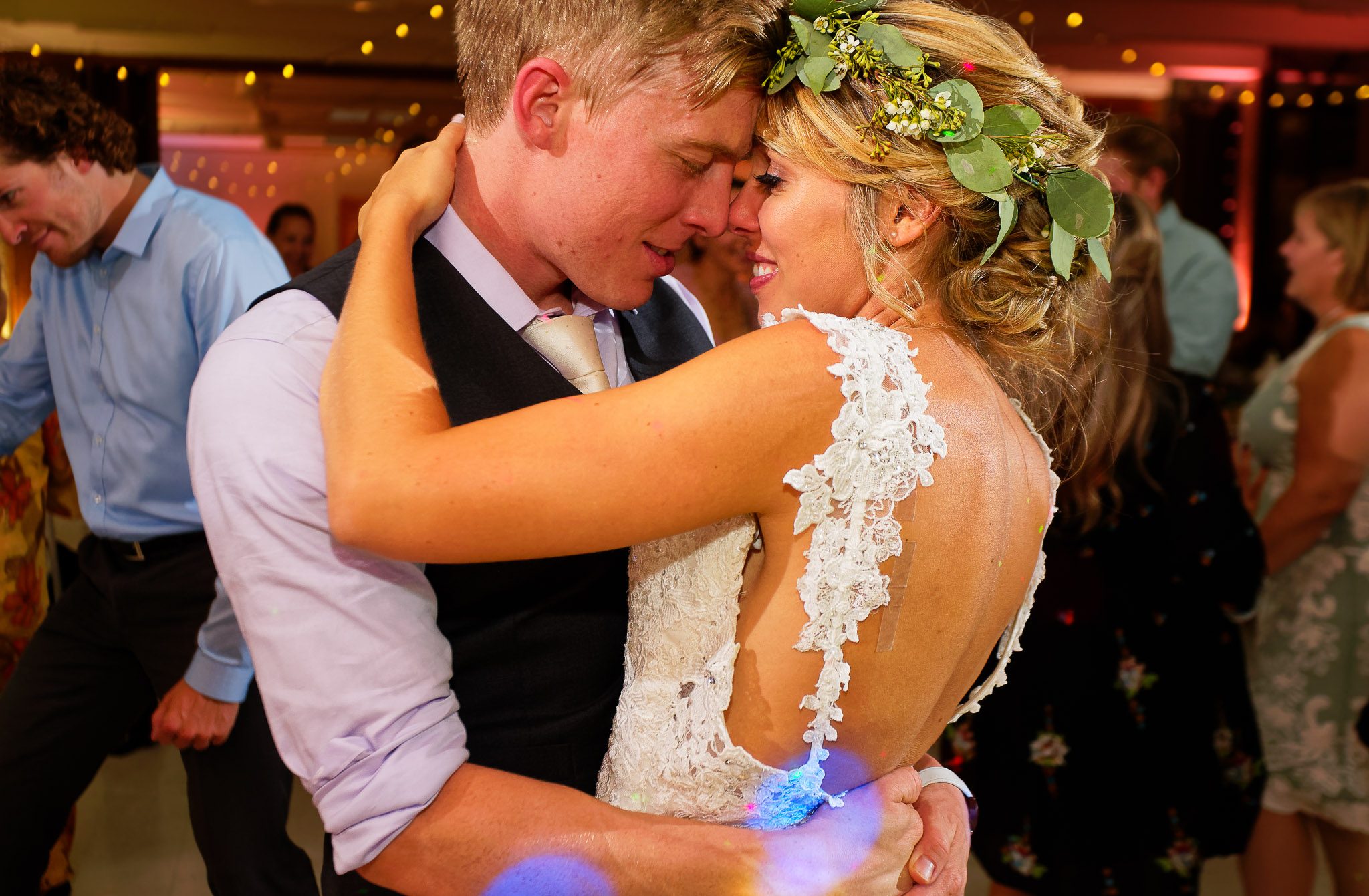 Romantic First Dance Wedding Reception Photography