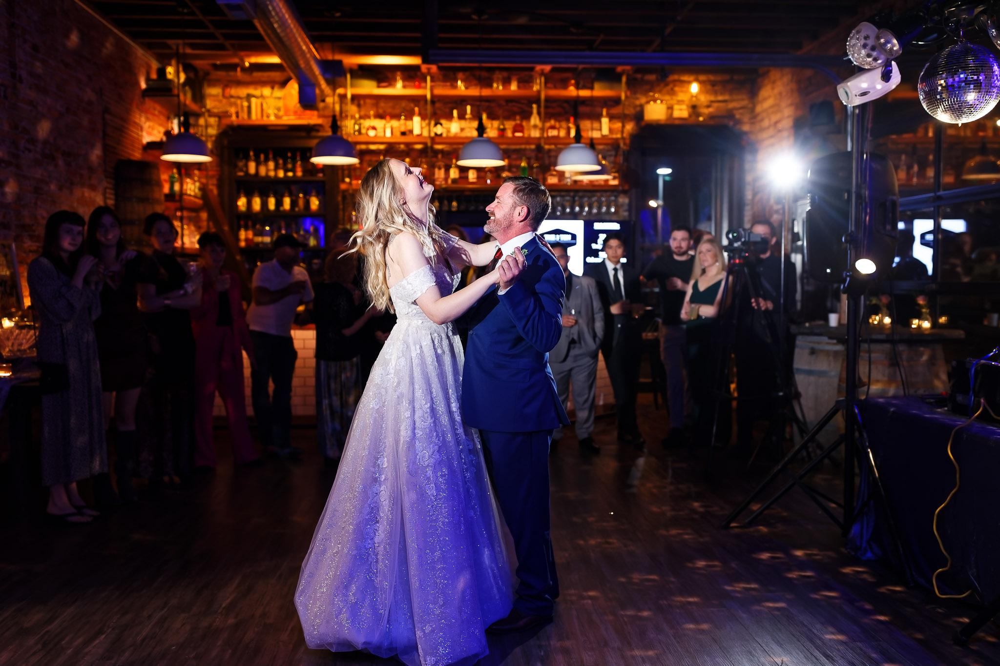 Father Daughter First Dance at 3 Ten Event Venue Wedding