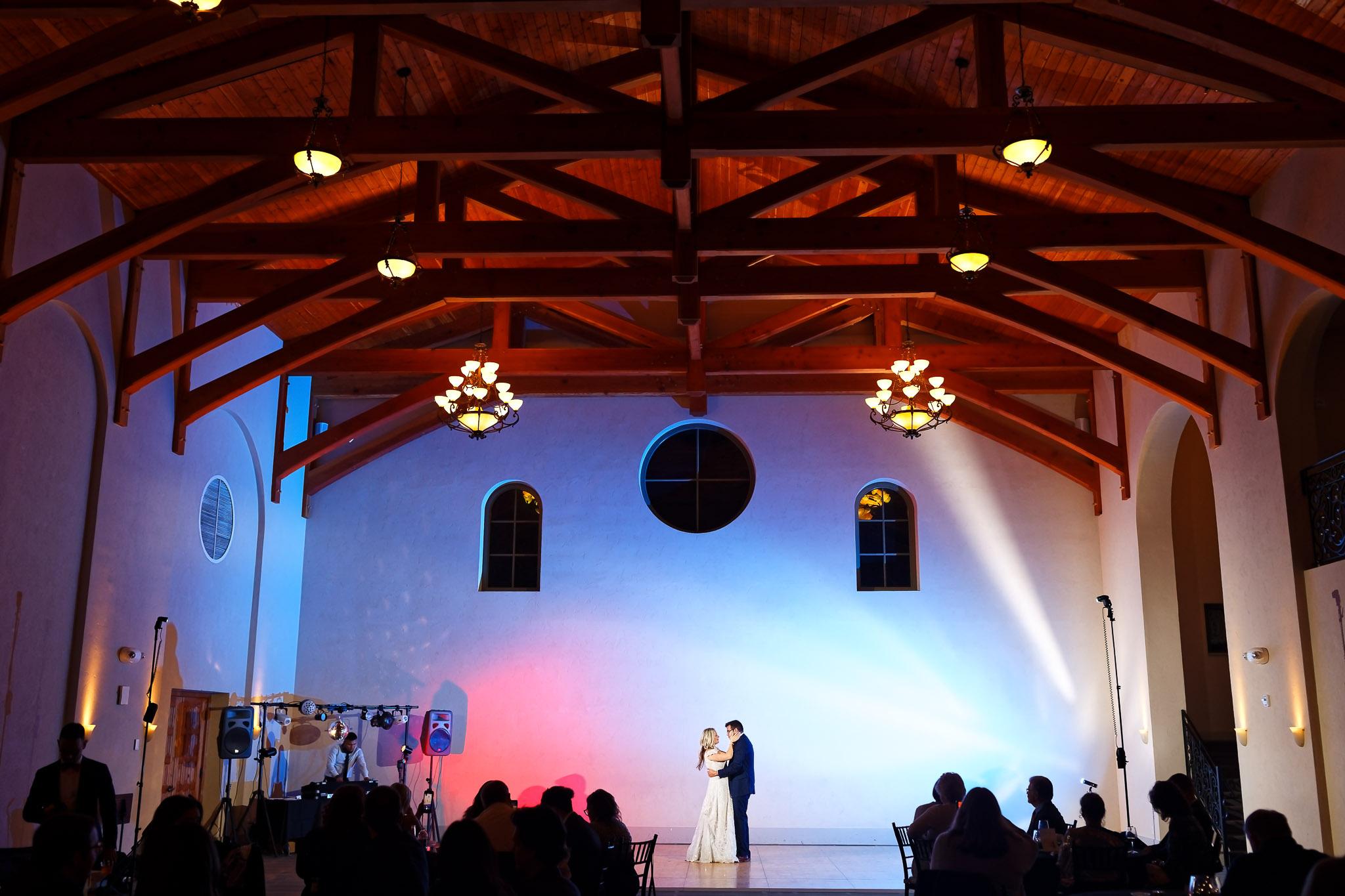 First Dance at Villa Bellezza Wedding in Pepin, Minnesota