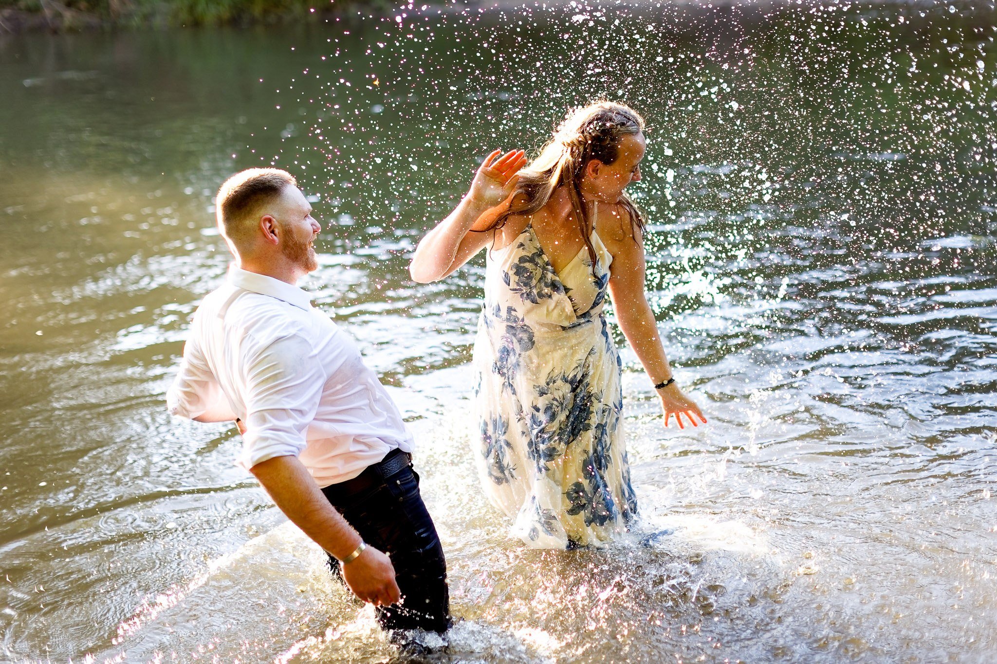 Root River Engagement Photos - Rochester Minnesota Wedding