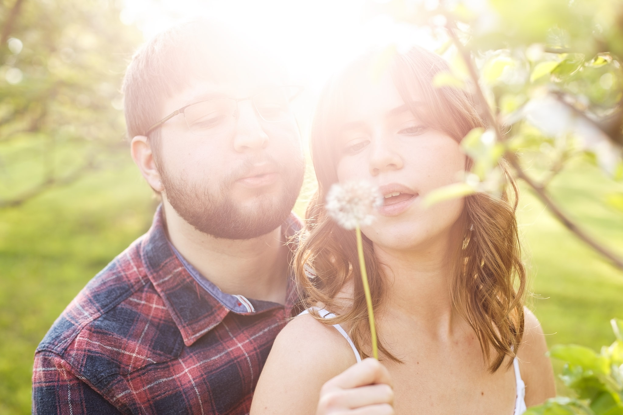 Sogn Valley Orchard Engagement Session - Faribault Photography