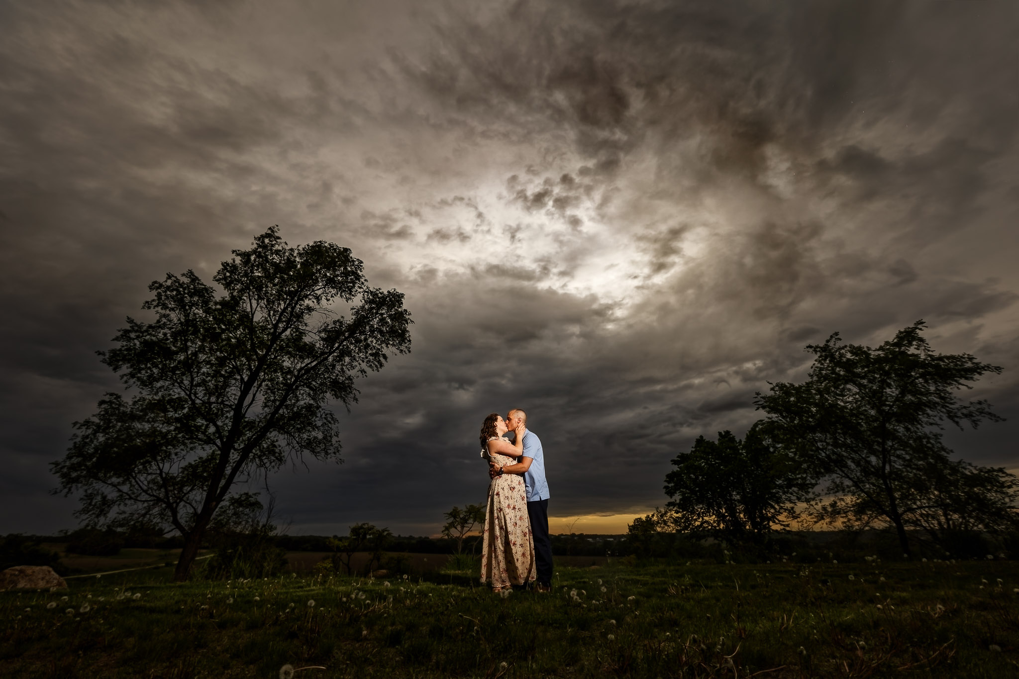 Salem Glen Winery Engagement Photos Minneapolis Minnesota