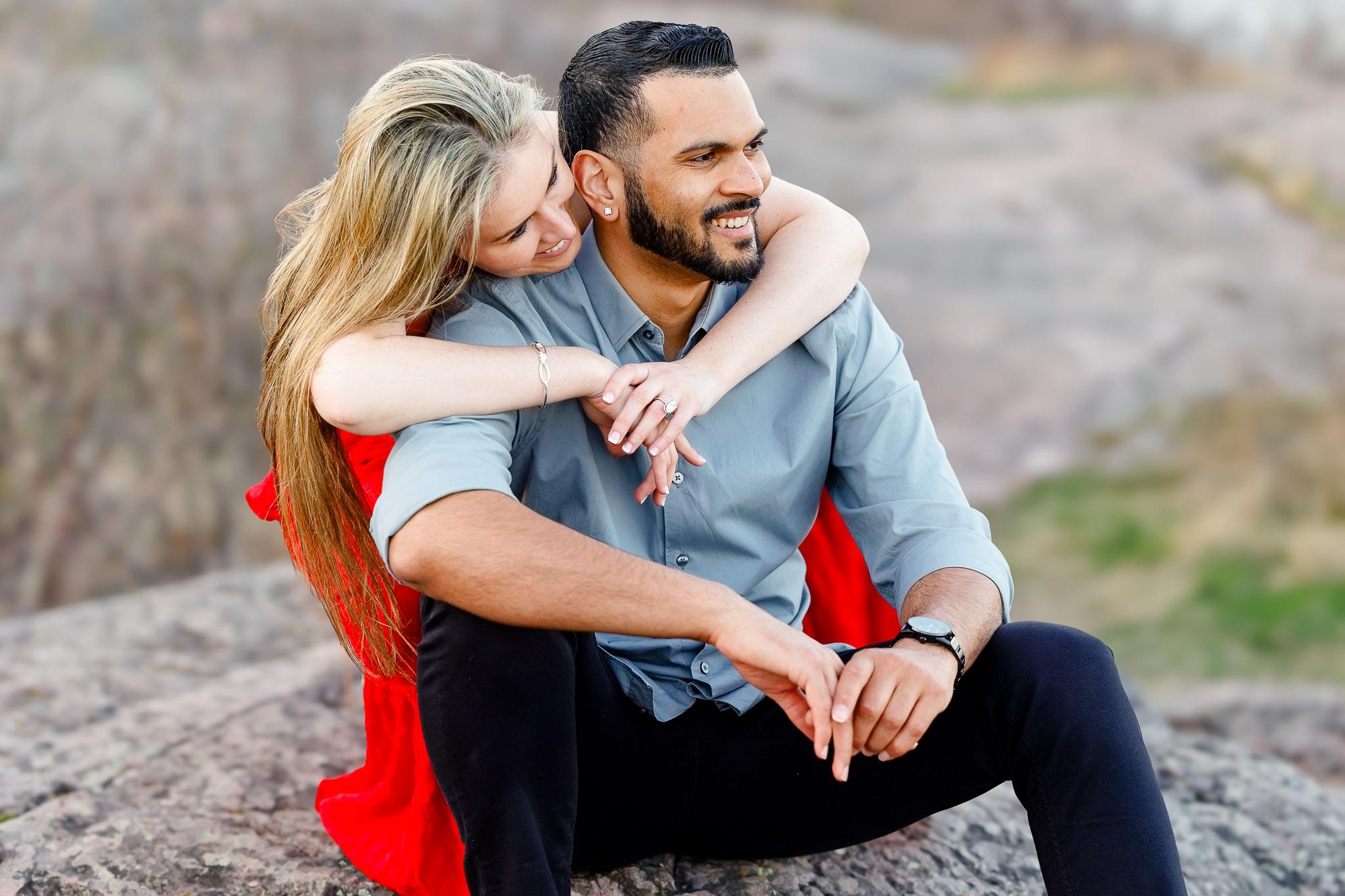 Palisade Head Engagement Photos - Minnesota North Shore Session