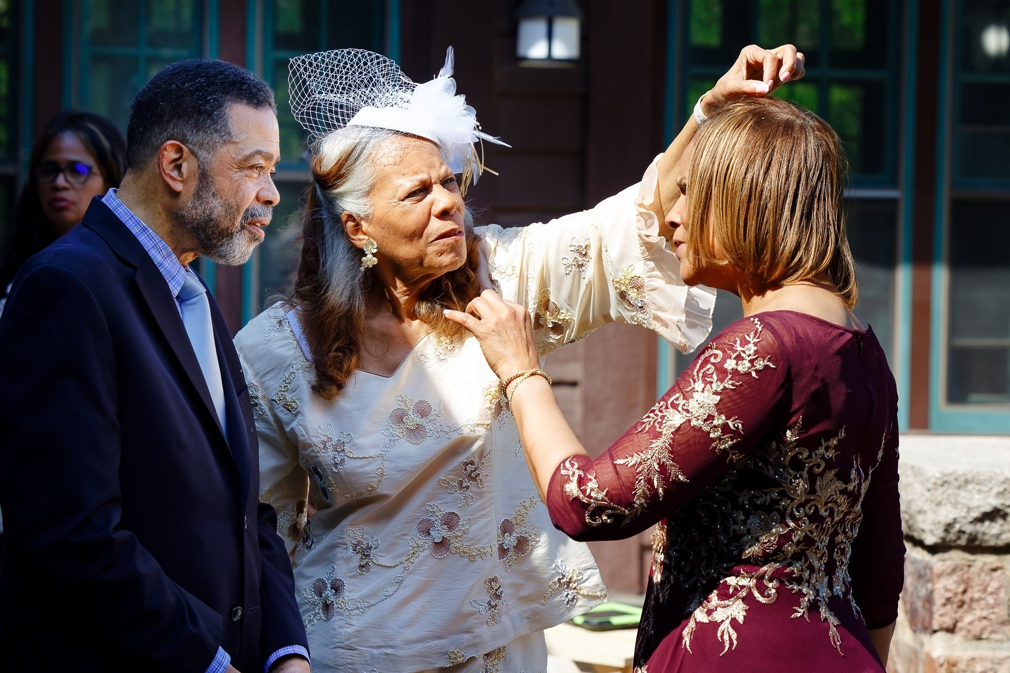 Funny Wedding Moment at Theodore Wirth Chalet Minneapolis