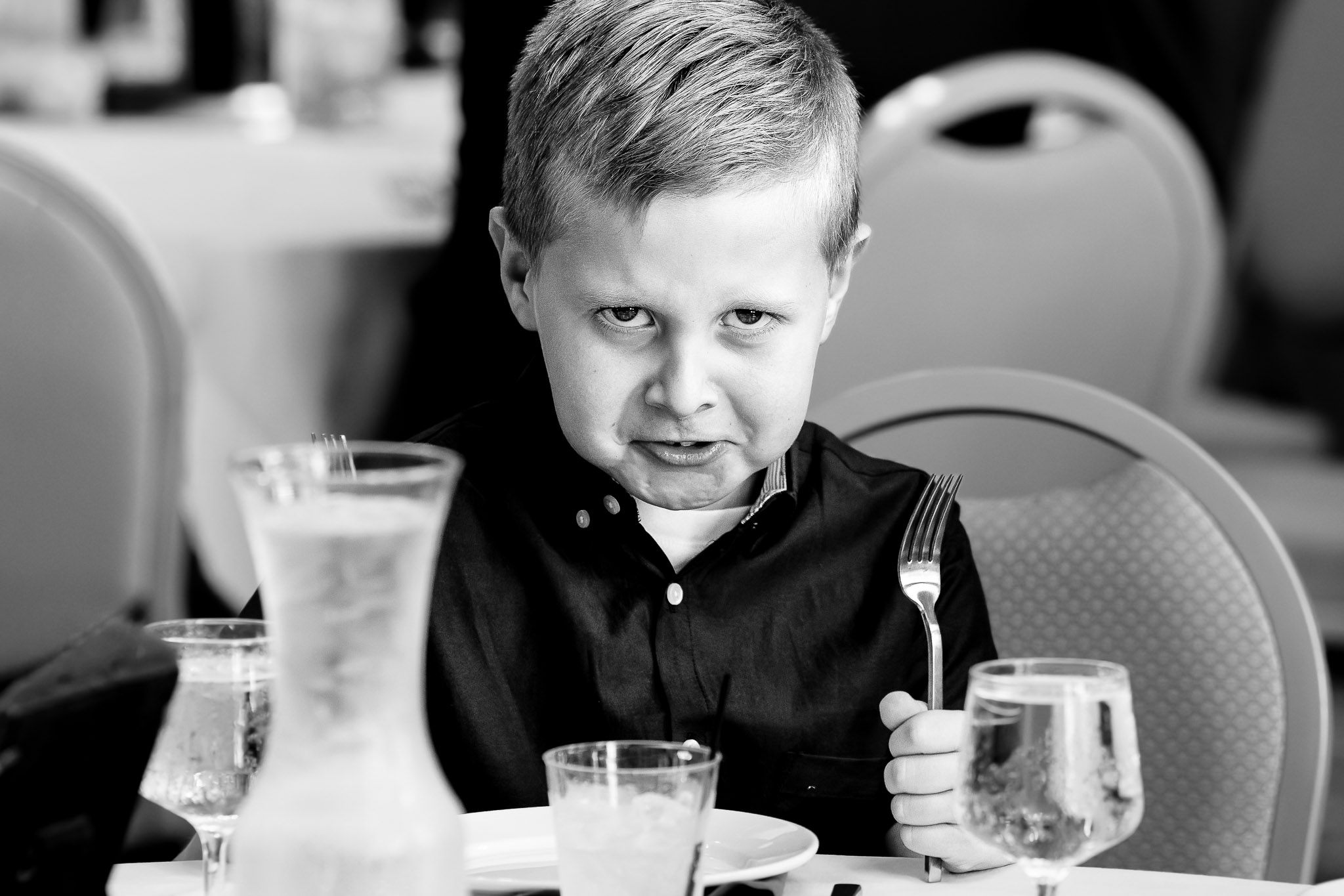 Funny Kid Moment at Gay Wedding Reception Landmark Center