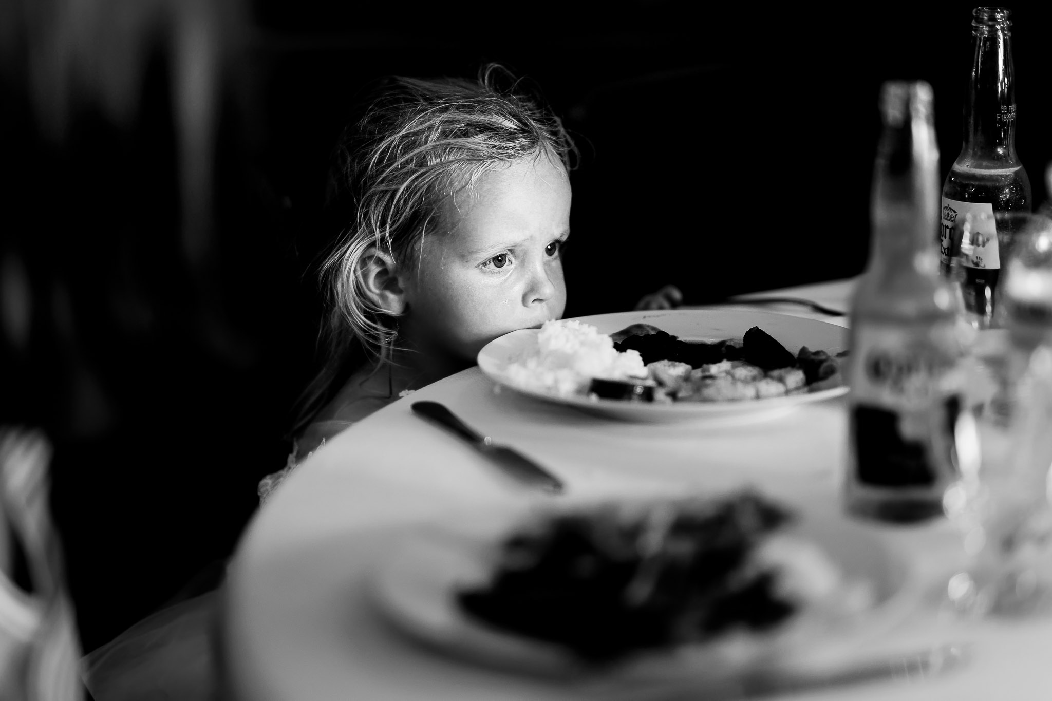 Wedding Dinner Guest at The Barn at Crocker's Creek Faribault