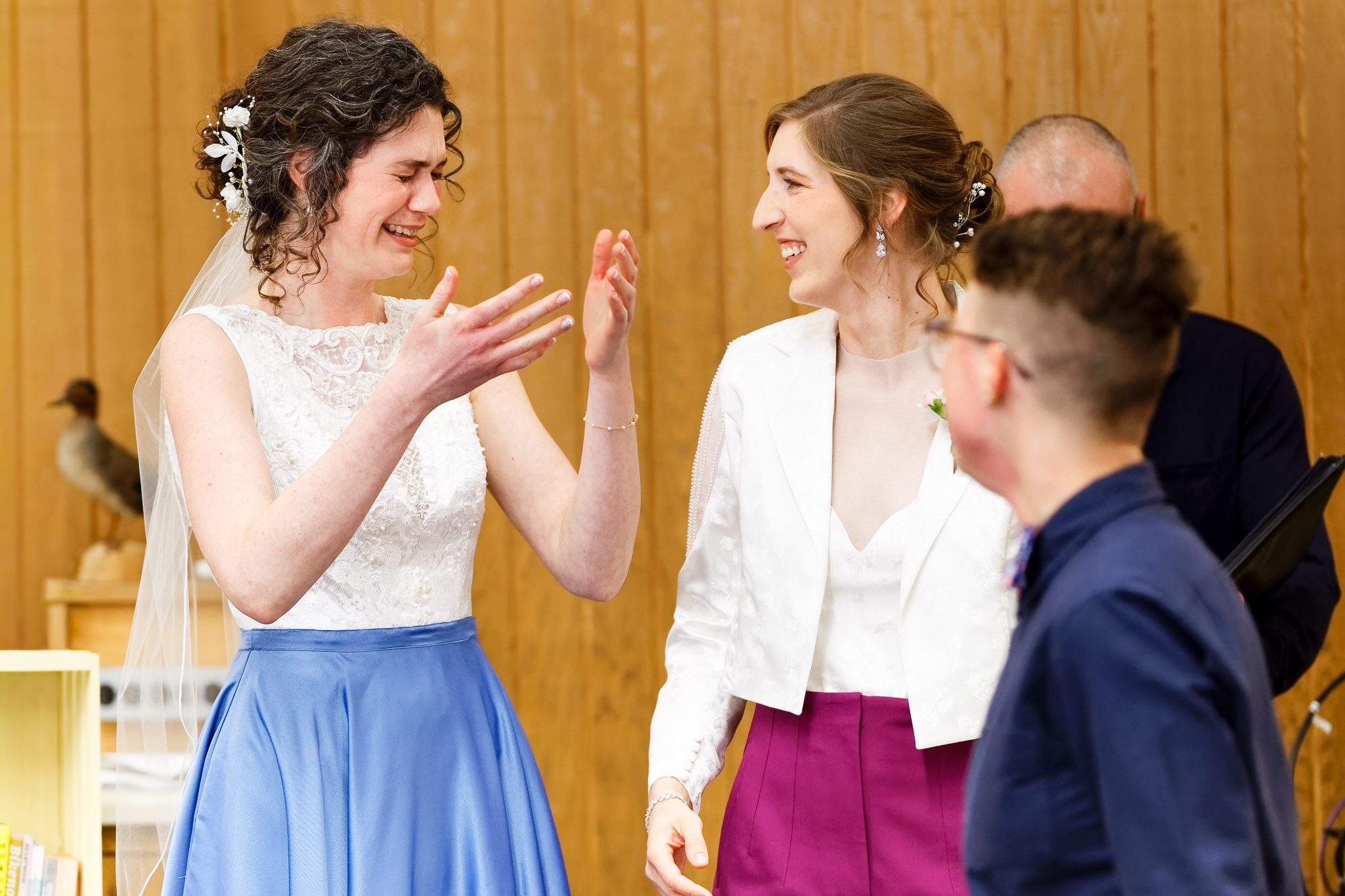 Same-Sex Wedding Ceremony at Quarry Hill Park Rochester MN