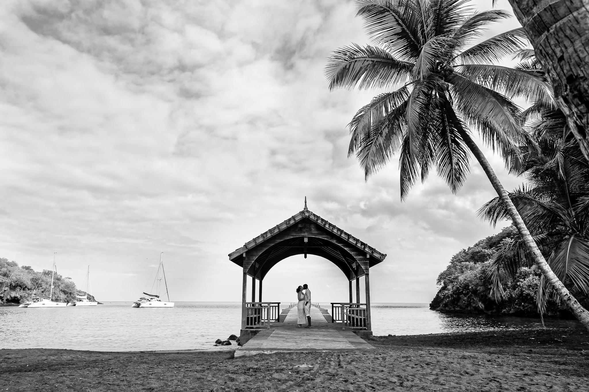 Trash the Dress Session Martinique Waterfront Photography