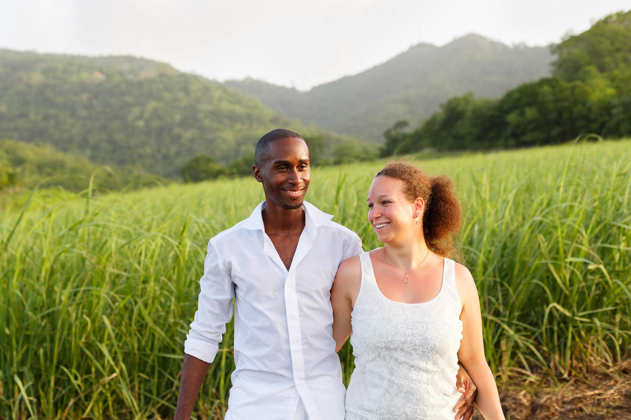 Trash the Dress Session in Sugar Cane Fields