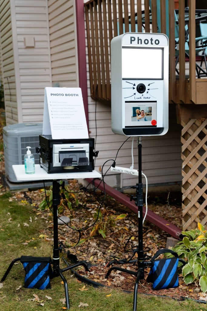 outdoor photo booth