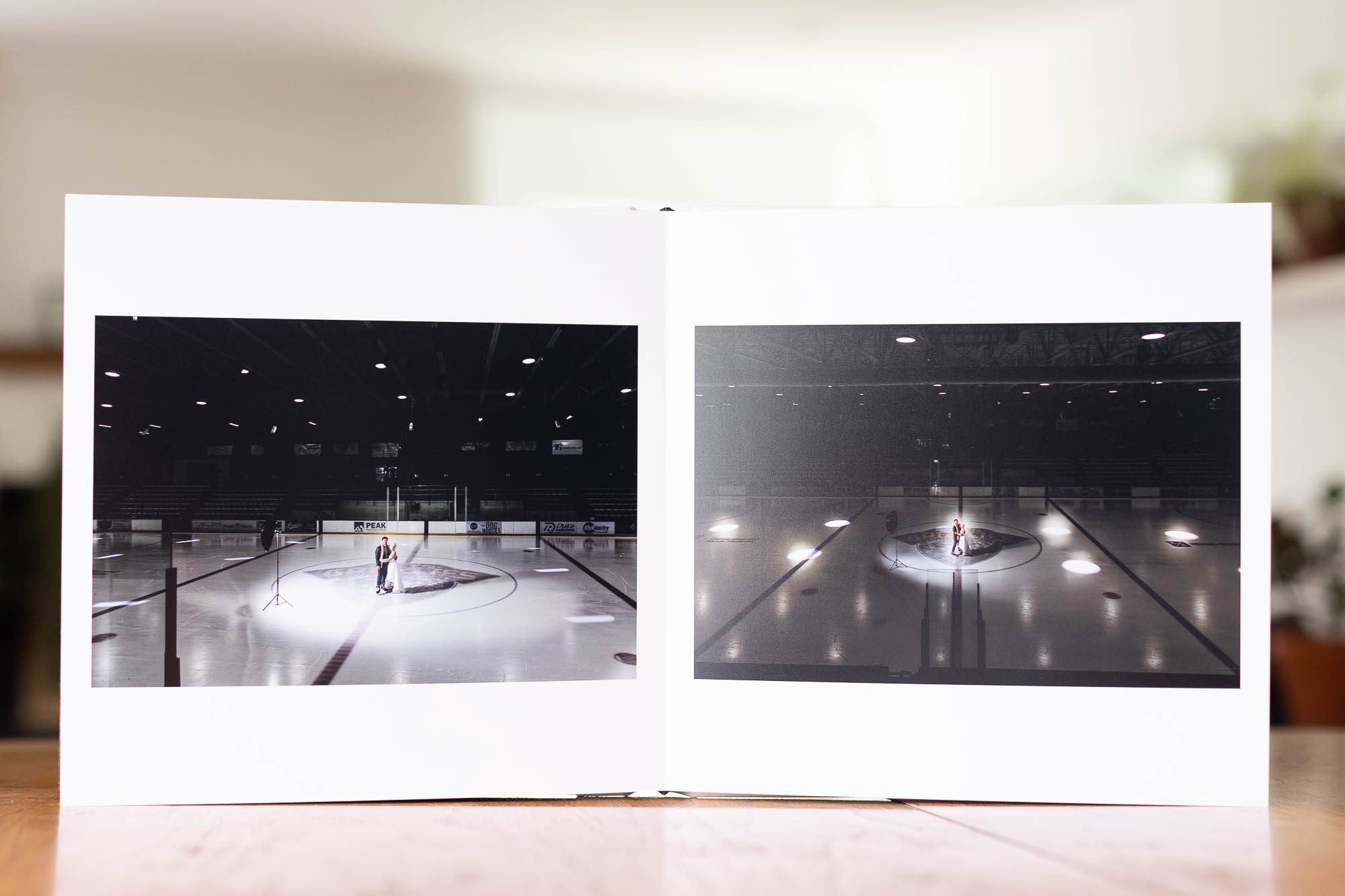 artistic layout style for wedding album
: simple minimalisme