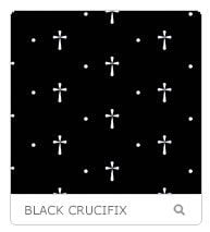 black-crucifix