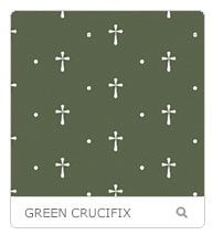 green-crucifix