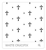 white-crucifix