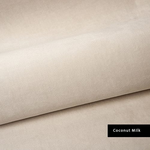 coconut milk material velvet