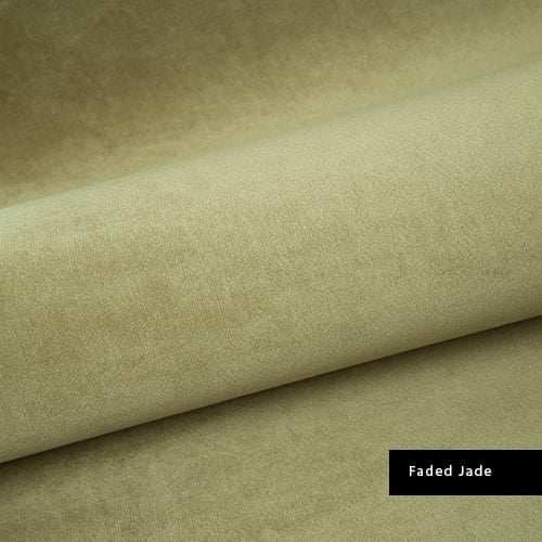 faded jade material velvet