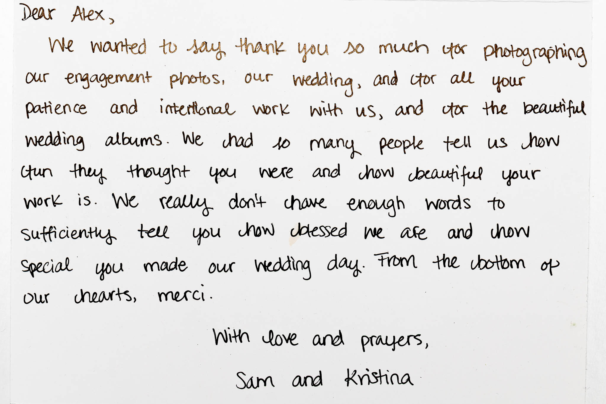review sam kristina